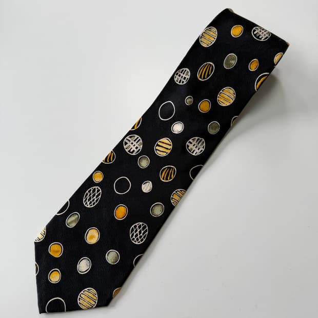 luciano pavarotti 실크 넥타이 9.7cm