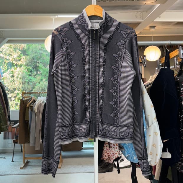 히로코 비스 집업 자켓