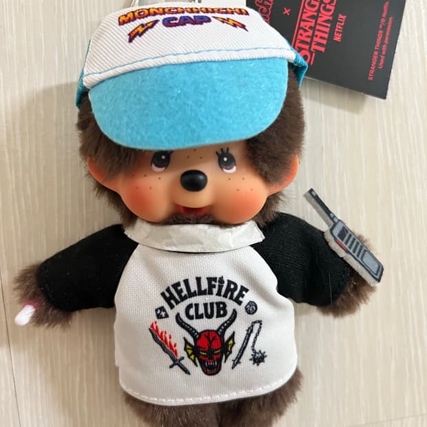 몬치치 기묘한이야기 콜라보 키링