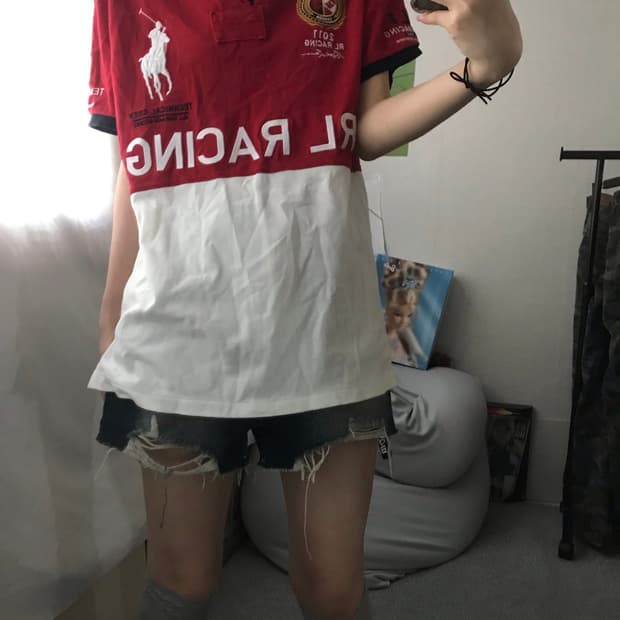 폴로 캐나다 빅포니 반팔티셔츠