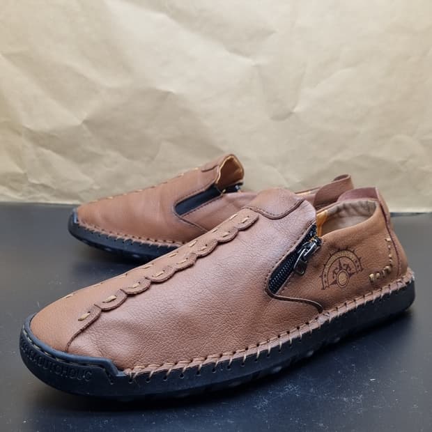 패션 수제 가죽 남성스니커즈280