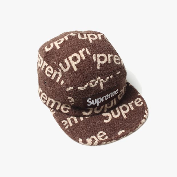  SUPREME X HARRIS TWEED "Brown Cap"