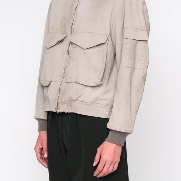 [3] 아프레쎄 25AW 빈티지 G-8 플라이트 자켓 그레이지