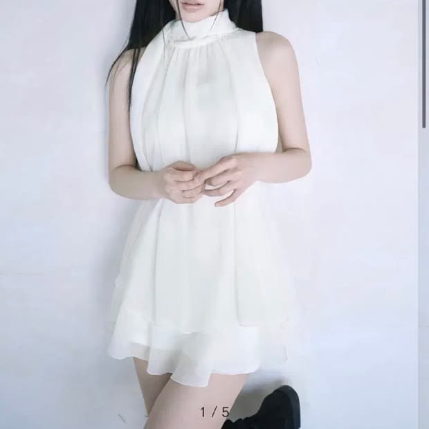 Yui ruffle blouse reise miya ivory 레이즈미야