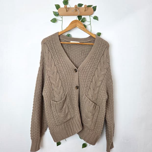 아방핏 포켓 왕가디건