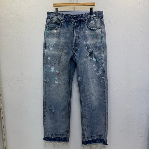 빈티지 데님팬츠