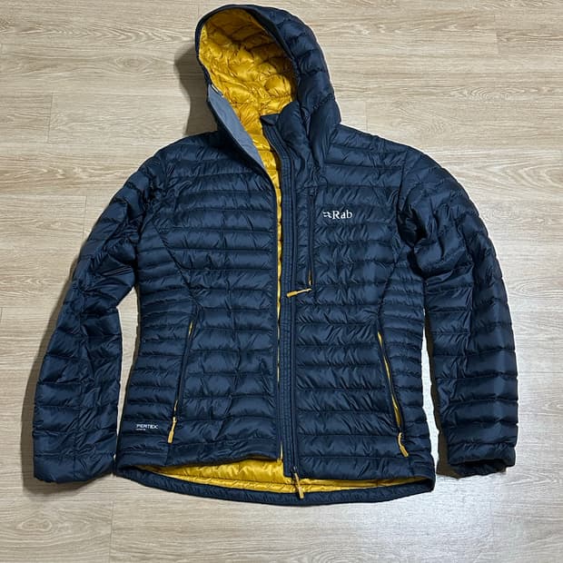 [L] Rab 마이크로알파인 경량패딩 벨루가 색상