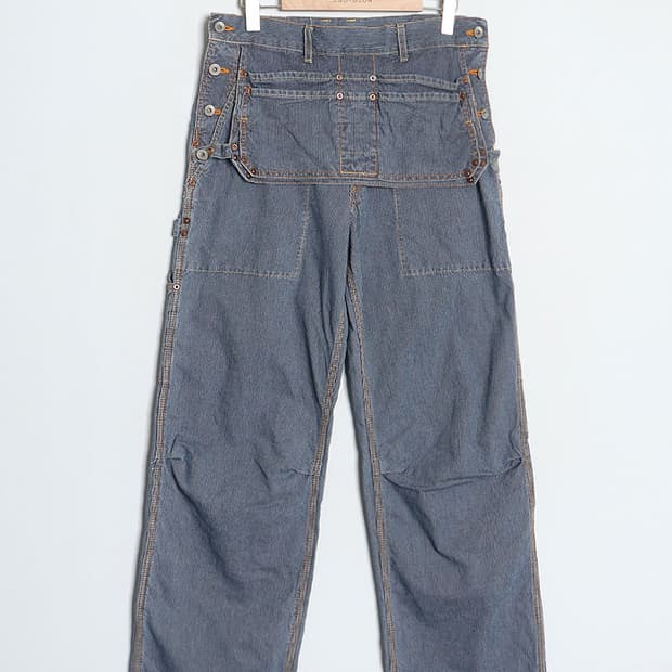 CRACK-JACK Apron Denim Work Pant (31)