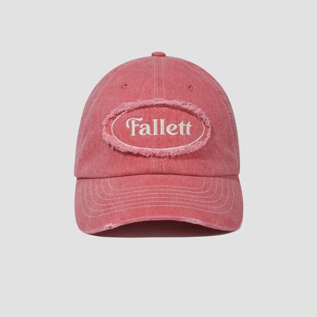 Fallett 팔렛 빈티지 볼캡 핑크