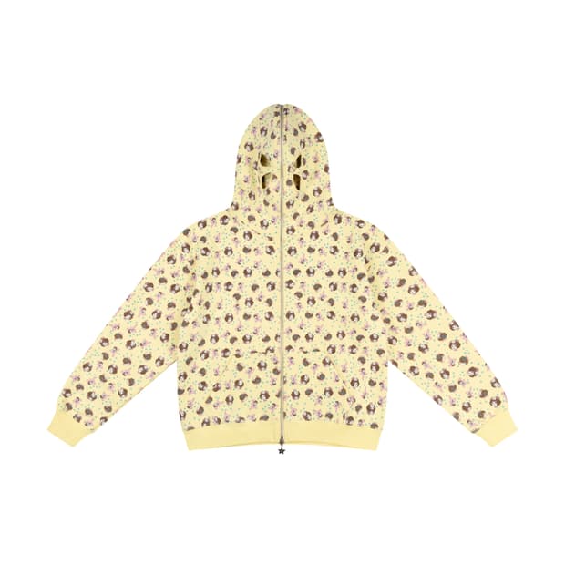 애슐리윌리엄스 옐로 걸 베이비 버터플라이 후드집업 M사이즈