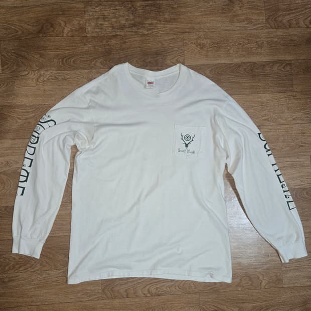 Supreme X South2 West8 롱슬리브