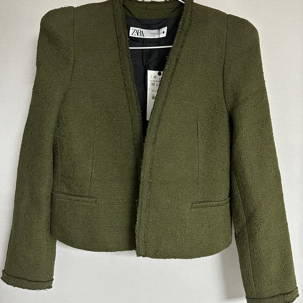 자라 스트럭처 숄더 패드 재킷 M