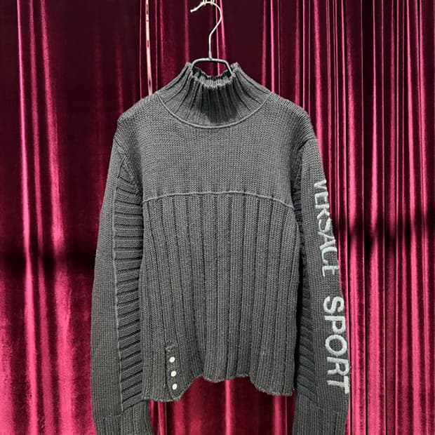 vintage VERSACE SPORT knit