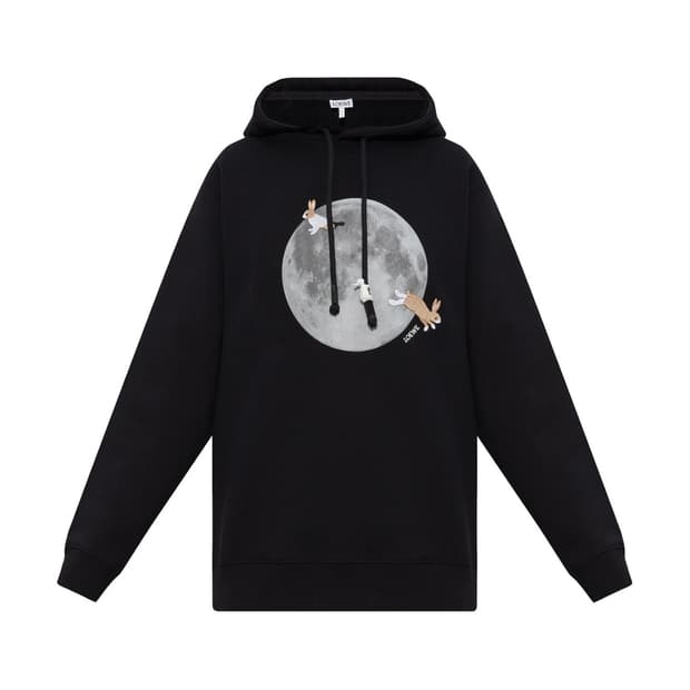 로에베 x 수나 후지타 Rabbit Moon Hoodie