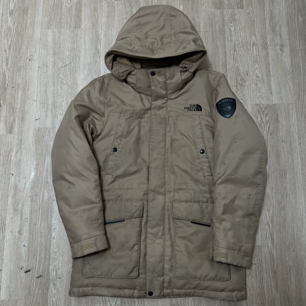 노스페이스 남성 덕다운 맥머도 롱패딩 S/90 