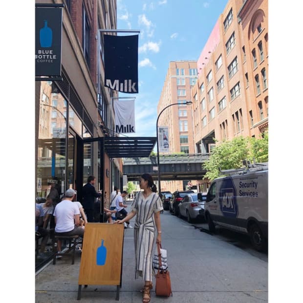 엘레강스초이 타이 린넨 원피스