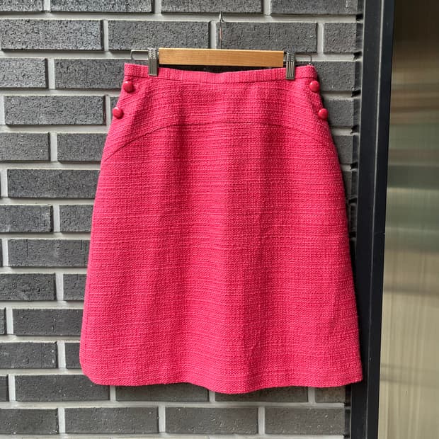 00s COURREGES 꾸레쥬 트위드스커트