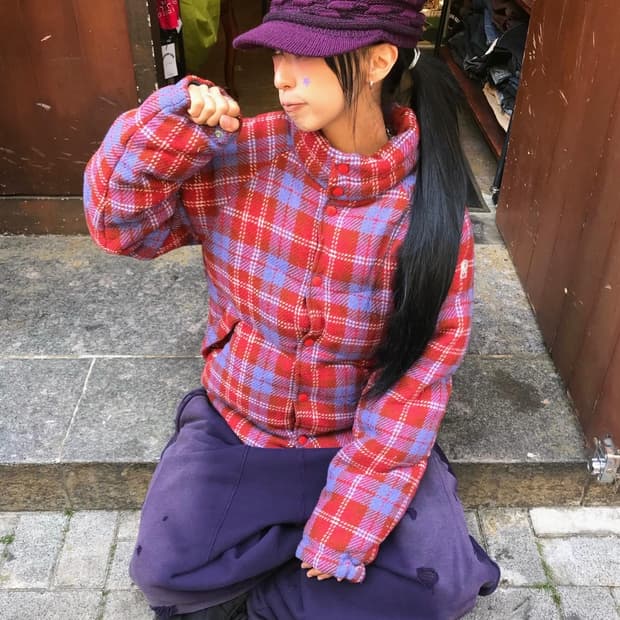 Bape Check Pattern Padded JK