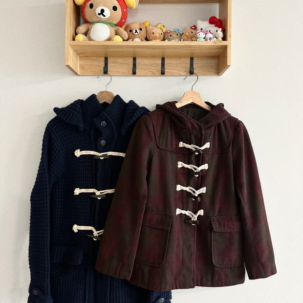 jpn 하구미 스즈코 모리걸 너드 히피 아오이유우 떡볶이코트 더플코트