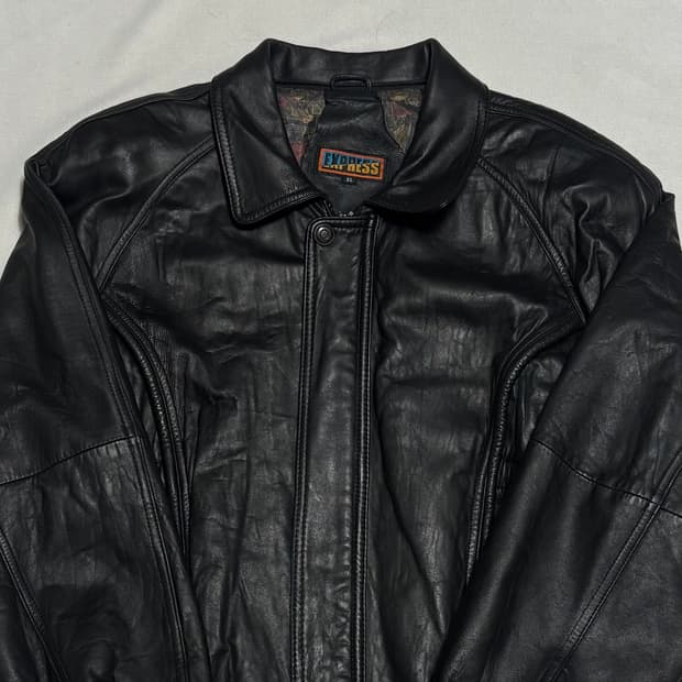 XL vtg 빈티지 가죽 자켓
