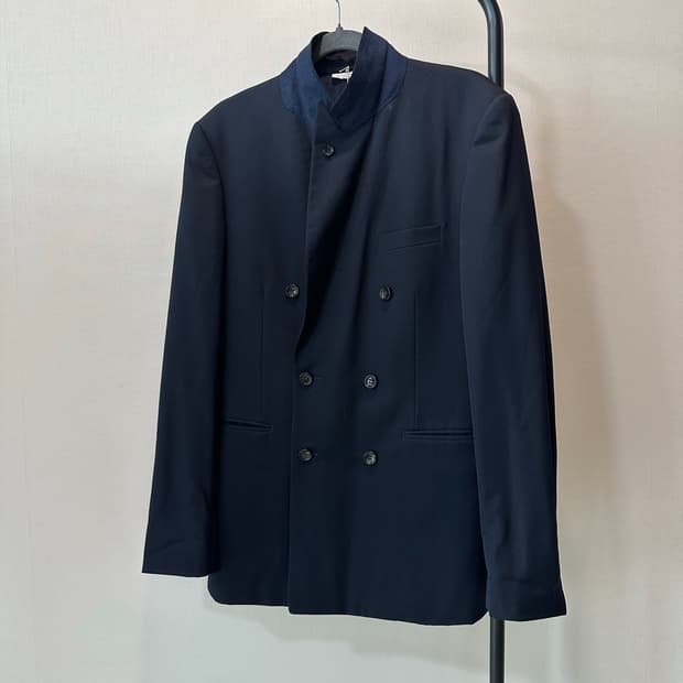 꼼데가르송 옴므 플러스 2010 더블 브레스티드 블레이져