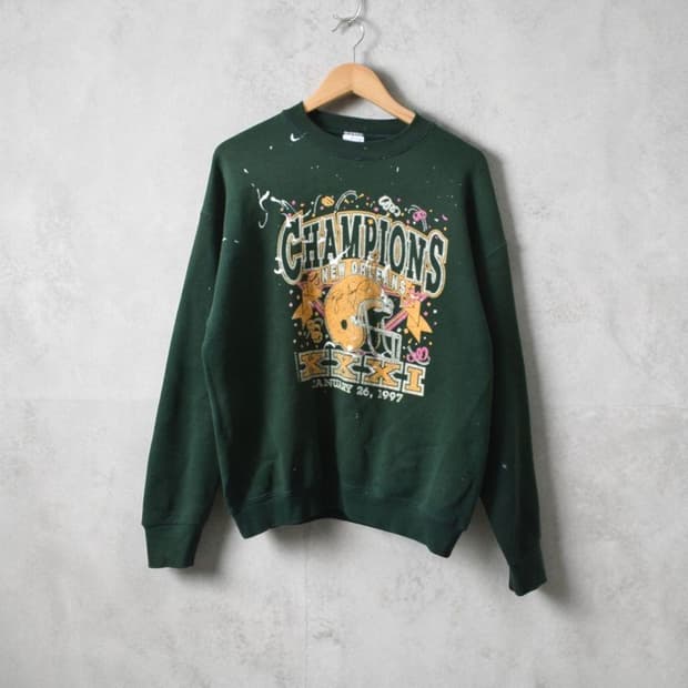 90s 프룻츠오브더룸 맨투맨 스웻셔츠 made in usa