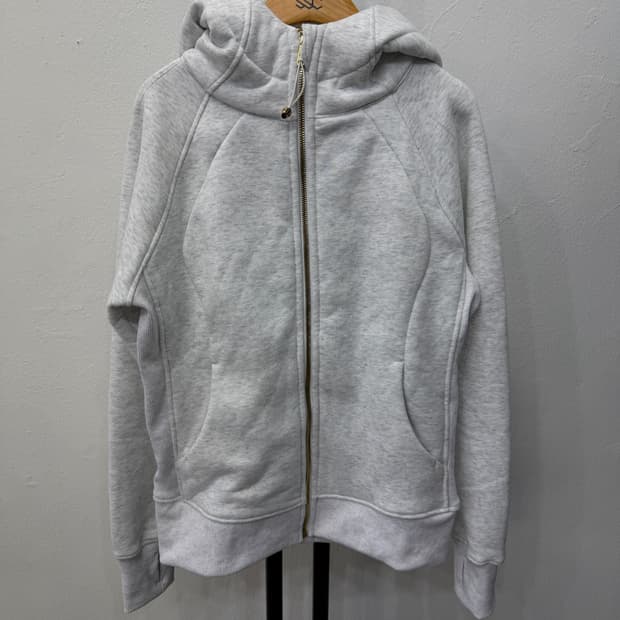 정품) 룰루레몬 애슬레저 기모 후드 집업 55-66