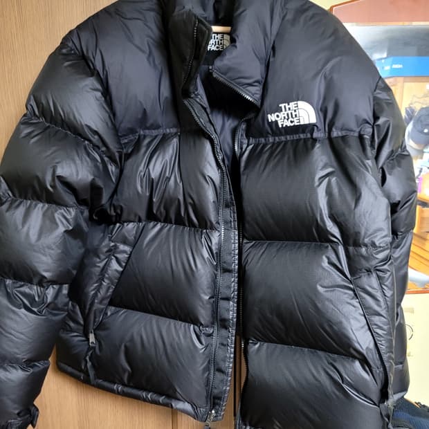 노스페이스 해외판 1996 레트로 눕시 다운 자켓 TNF 블랙 2xl