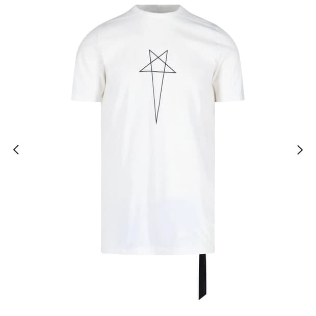 릭오웬스 DRKSHDW 레벨 T 스트랩 티셔츠