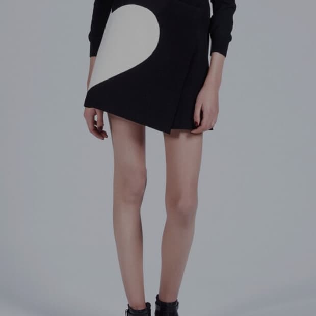 MSGM 울 80% 미니 스커트 S _ 여성