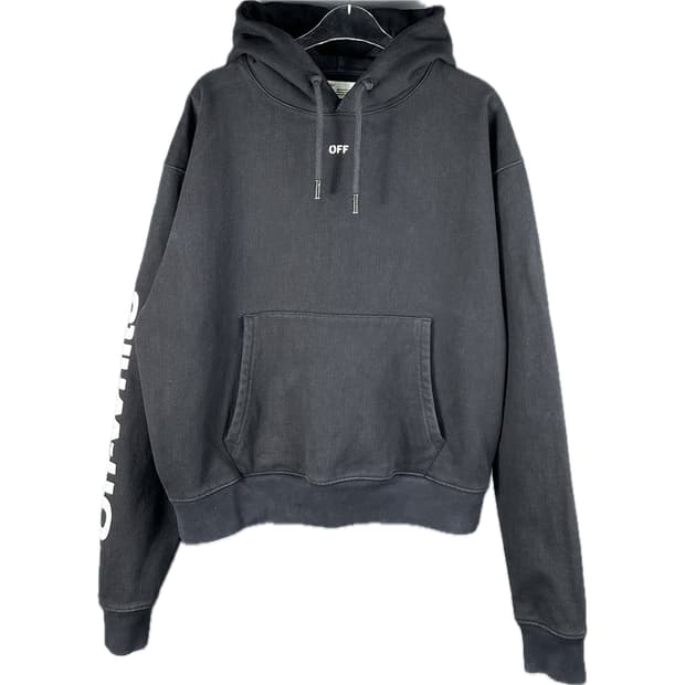 [M] 오프화이트 디아그 스컬 프린팅 후드