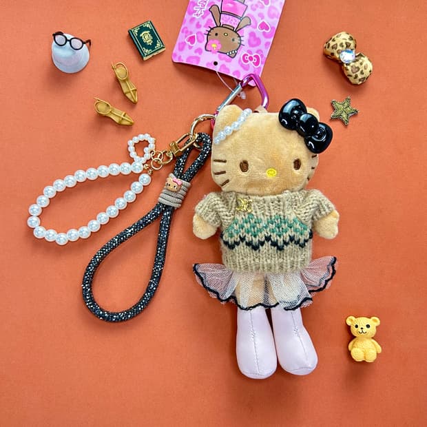 롱다리키티 커스텀키링(23)