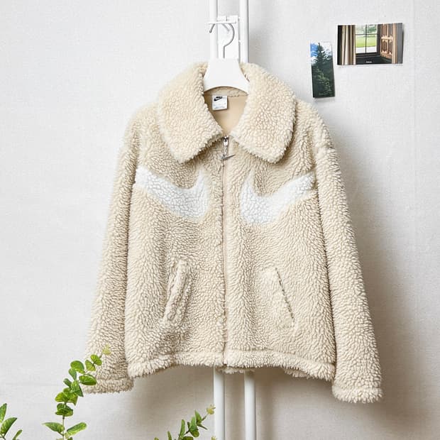 나이키 여성 쉐르파 플리스 