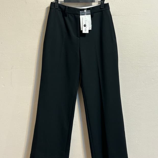 (deadstock) 로우 타이드 블랙 와이드 핏 슬랙스