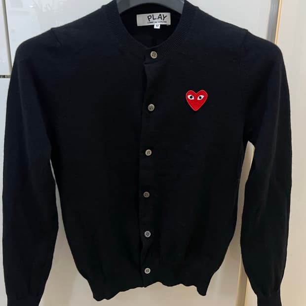 23fw 꼼데가르송 여성가디건 M 