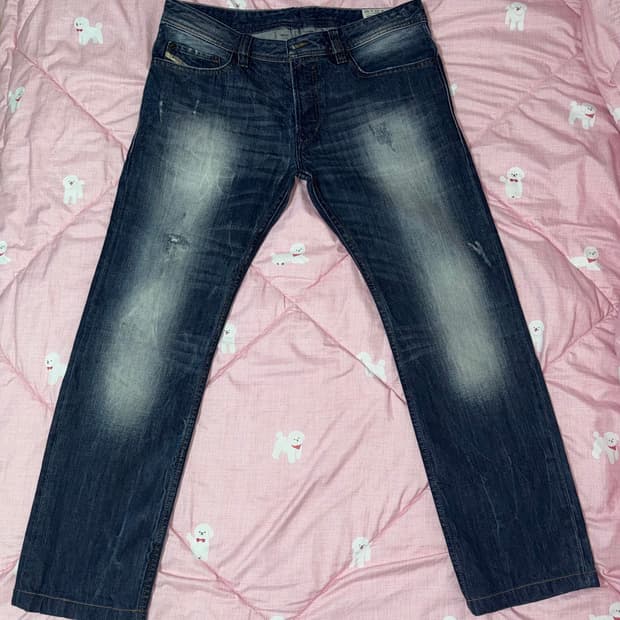 디젤 사파두 데저트 워싱 데님 팬츠