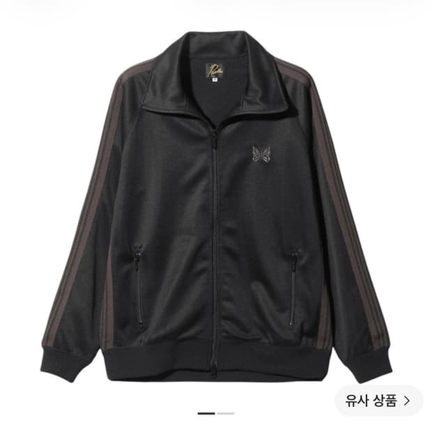 니들스 트랙자켓 다크브라운