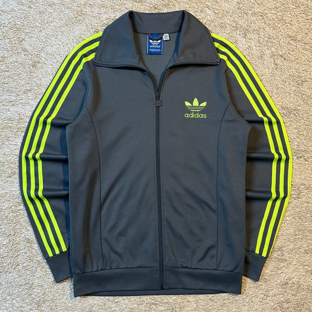 아디다스 ADIDAS 유로파 트랙탑 져지 그레이 형광