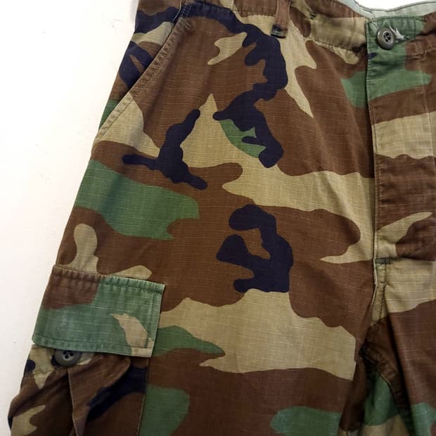 us army 빈티지 우드랜드 카고팬츠/ 34