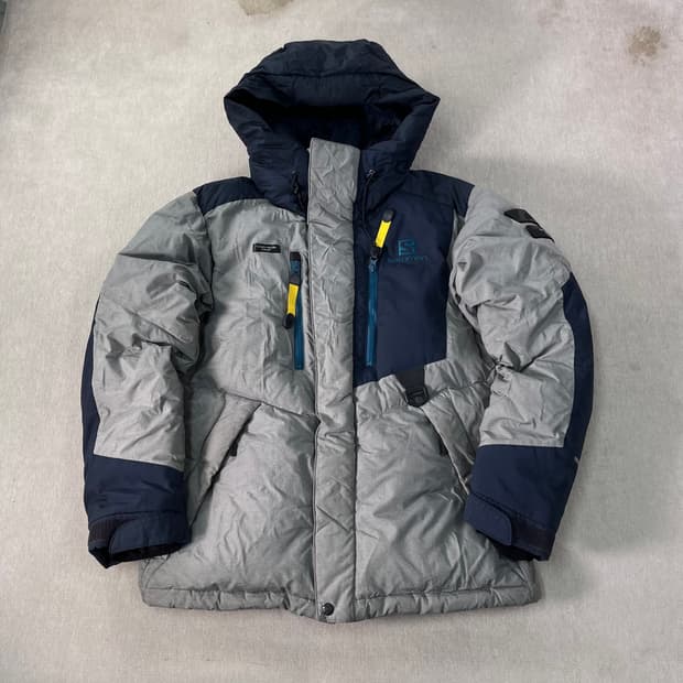 100 살로몬 대장급 알래스카 헤비 구스 패딩