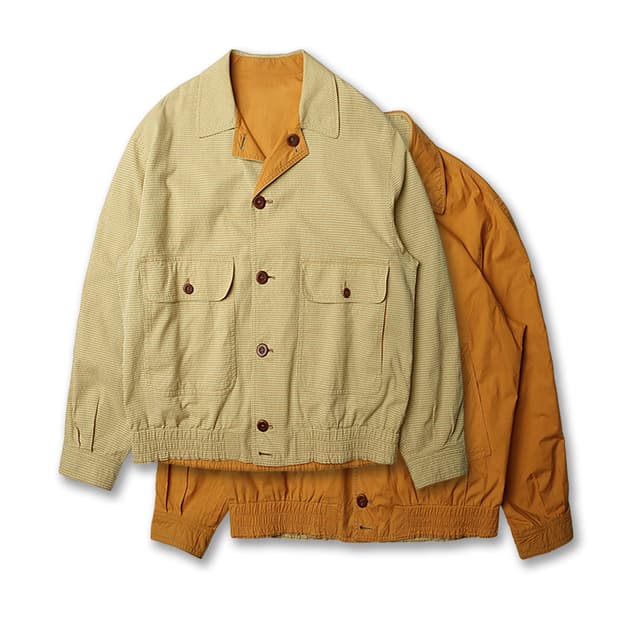 브리오니 [Brioni] 이태리 로마 코튼 리버시블 블루종 자켓