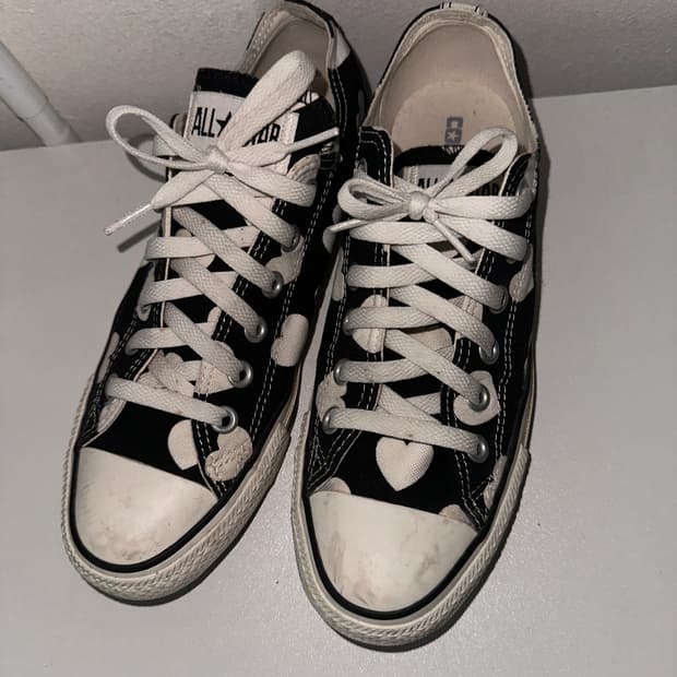 컨버스 올스타 하트 패턴