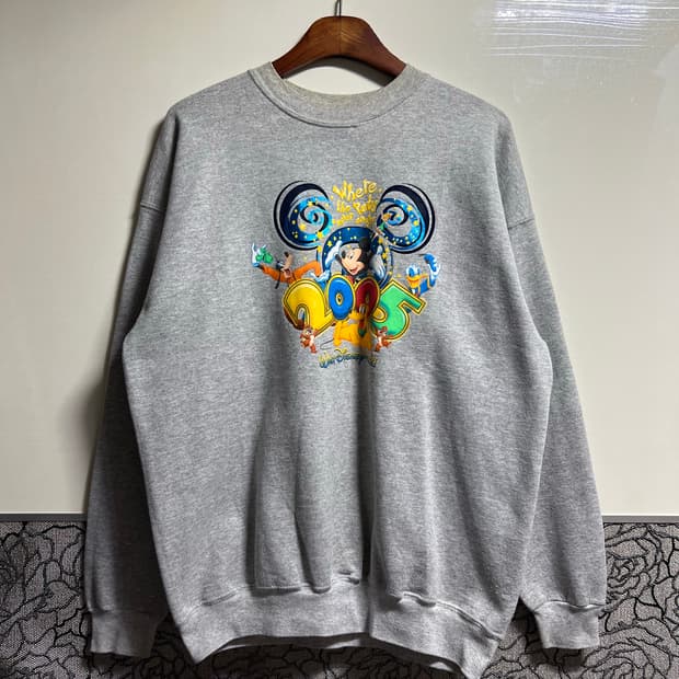 빈티지 디즈니 미키마우스 맨투맨