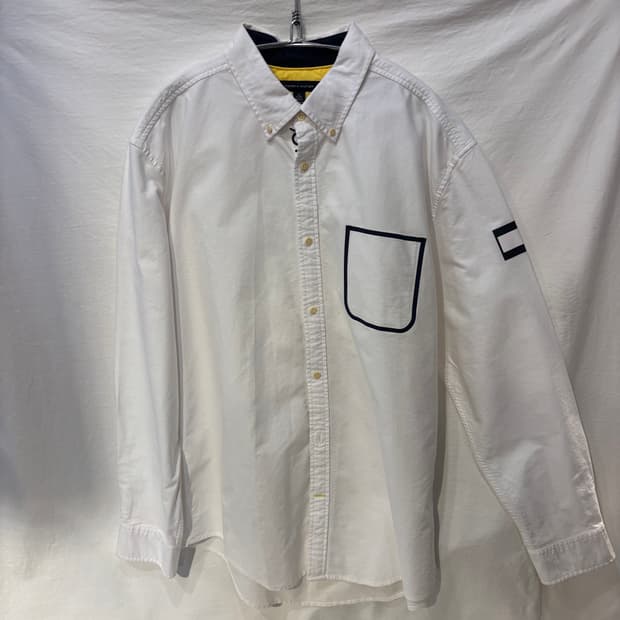 타미힐피거 옥스포드 화이트셔츠 남방