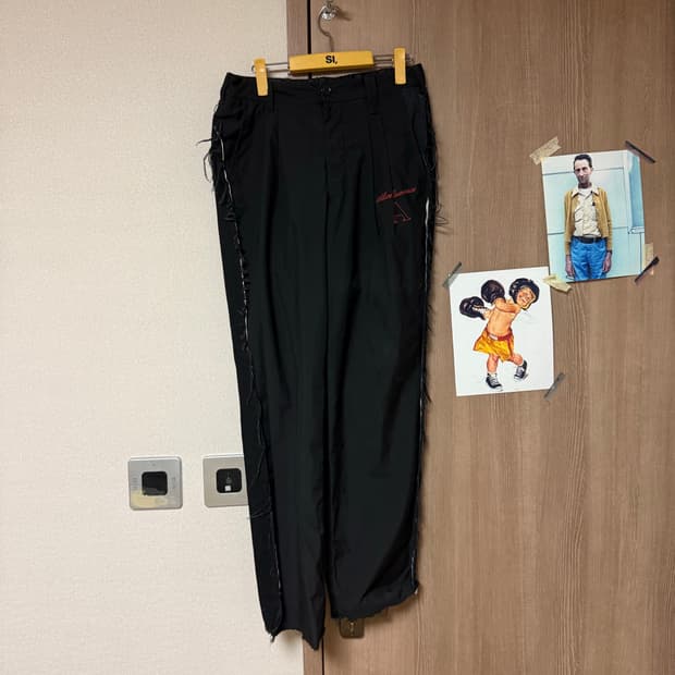 앨리스 로렌스 양면 프린지 팬츠