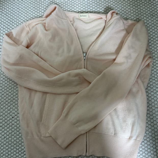 kotelo 코텔로 핑크 집업 가디건 F