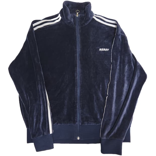 NERDY 벨벳 트랙 재킷