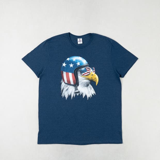 (XL) Spirit of America 이글 그래픽 티셔츠