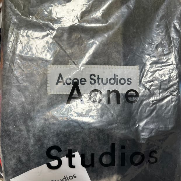 아크네 스튜디오  알파카모헤어울머플러 남여공용그레이정품