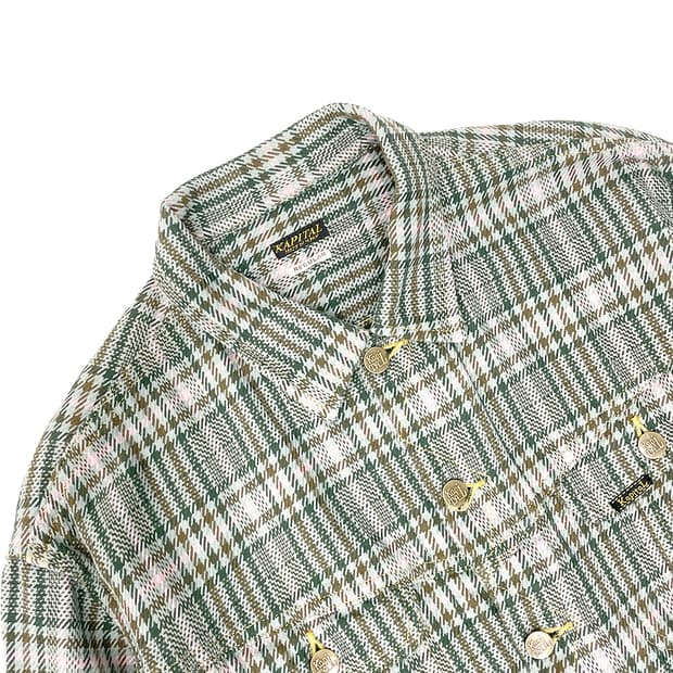 20SS KAPITAL PLAID CHECK TRUCKER / 44